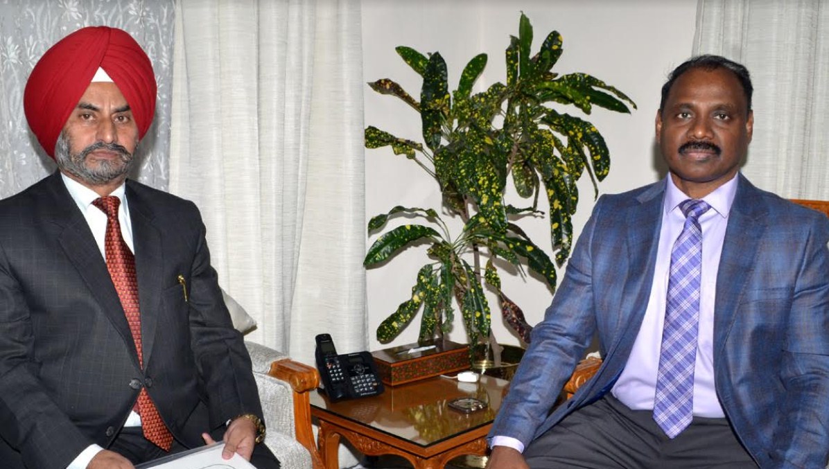 VC SKUAST Jammu meets Lt. Governor