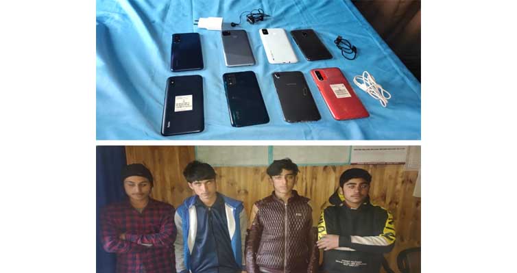 Theft case solved by Handwara Police ,stolen property recovered, accused involved arrested
