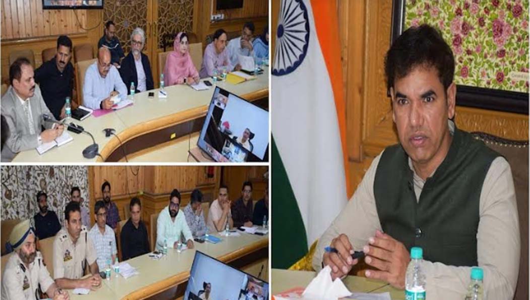 Ensure smooth arrangements for JKSSB Examination on June 23: Div Com Kashmir