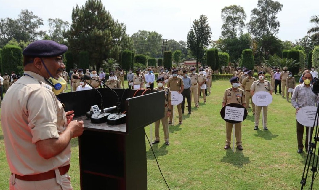 J&K Police Organises Solidarity Functions For Covid-19 Warriors