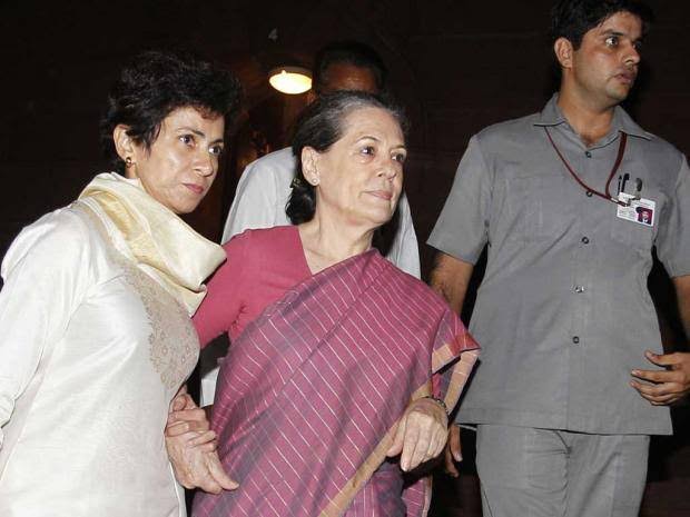 Sonia Gandhi admitted to Ganga Ram Hospital 