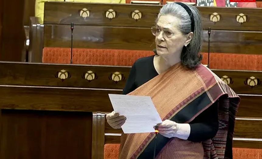 Sonia Gandhi demands raising minimum wages, guaranteed workdays under MGNREGA