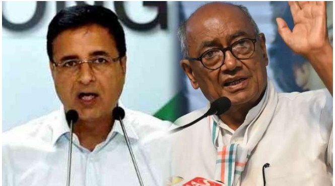 Congress leaders Randeep Singh Surjewala, Digvijaya Singh test positive for Covid-19