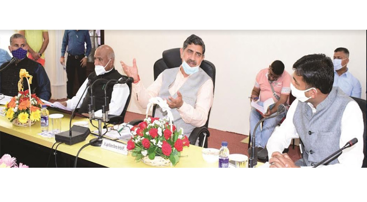 MP Jugal Kishore Sharma reviews progress of development projects in Jammu district at DISHA meeting
