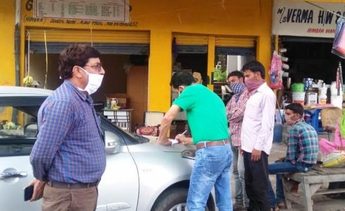 Covid SoP violators fined in Udhampur