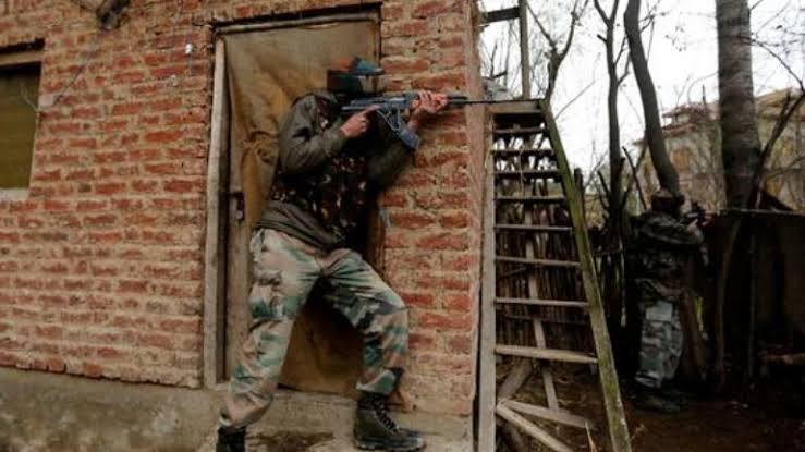 Two Militants killed in Sopore, mobile internet Suspended
