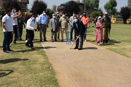 Advisor Baseer Khan inaugurates Jammu Kashmir Premier League