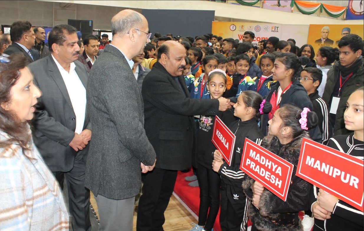 Deputy CM, Advisor to CM inaugurate National Aerobic Gymnastics Championship