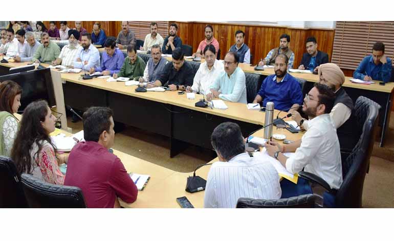DDC Jammu demands commitment, time bound progress in RDD works