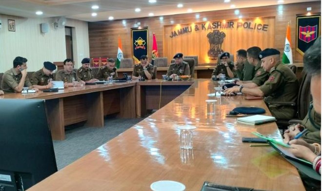 Security review meeting discusses strategy to ensure peaceful elections in Jammu