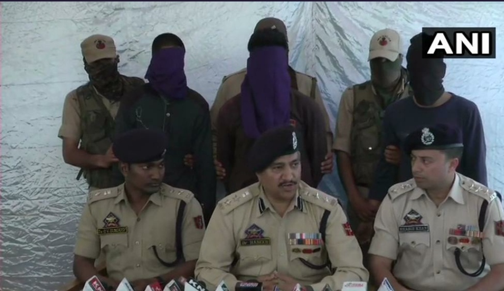 J&K police arrests 3 Militants for Chanapora attack,  weapons recovered: SSP Srinagar