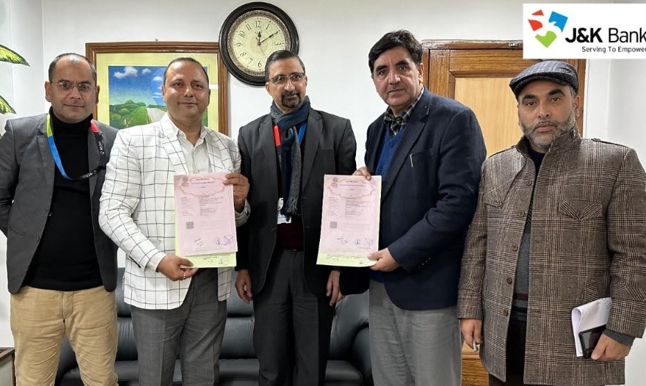 J&K Bank ties-up with BAXY Mobility