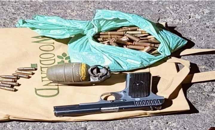 Two Militant Associates Apprehended Along With Arms and Ammunition In Anantnag