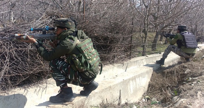  Pulwama encounter; two militants killed, operation continues
