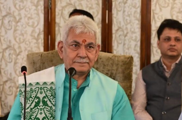 We are working with dedication for J&K's strong and glorious tomorrow: LG Sinha