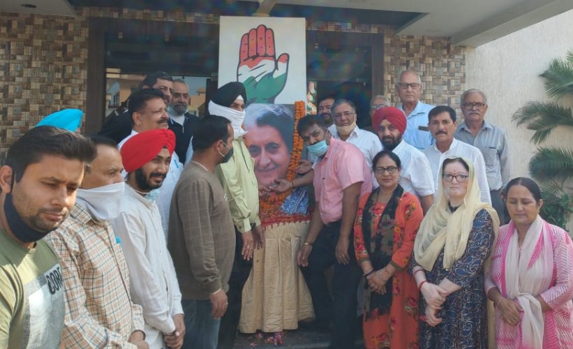 Th. Jai Singh Sr. Congress leader pay tribute to Sardar Vallabhbhai Patel on his 145th birth anniversary