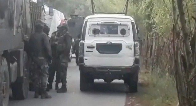 Three militants killed in encounter with security forces in J-K''s Pulwama