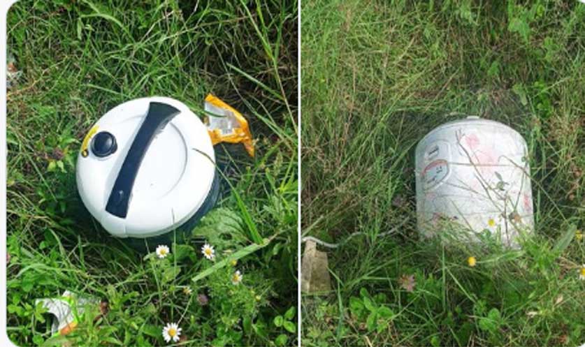 Suspicious rice cookers found at Magam along Gulmarg road 