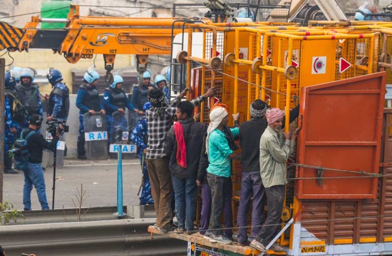 Delhi remains under tight security as farmer determined to march