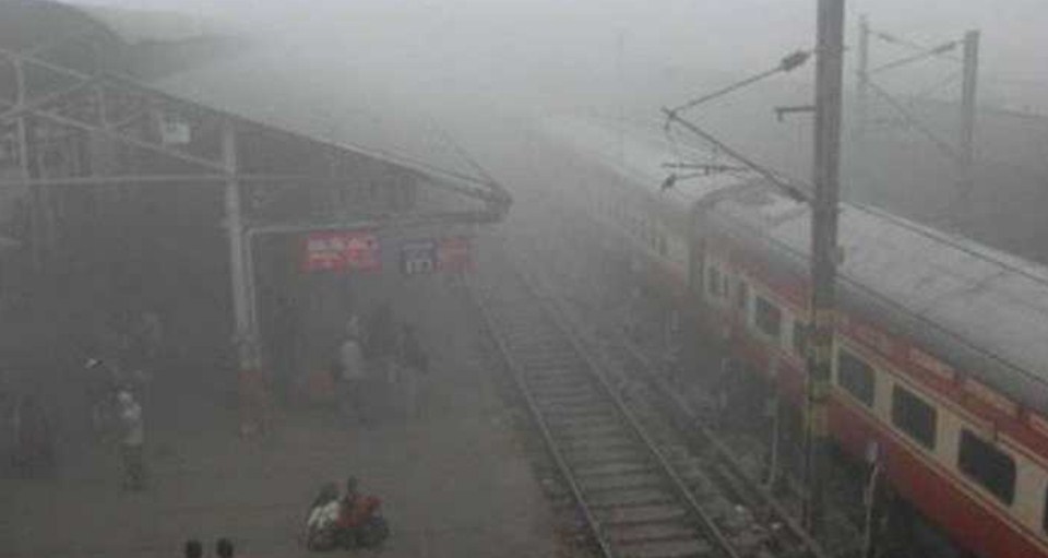 15 trains running late due to low visibility in Northern Railway region