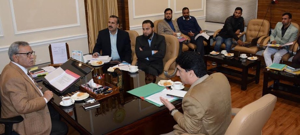 Advisor Khan reviews functioning of Tribal Affairs, Hajj and Auqaf Deptts