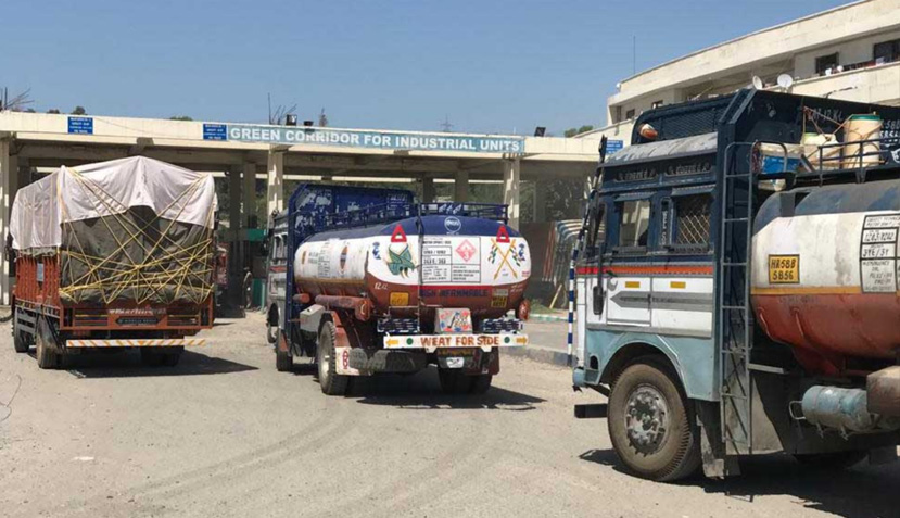 11000 truck with essential supplies have crossed over to Lakhanpur J&K since lockdown
