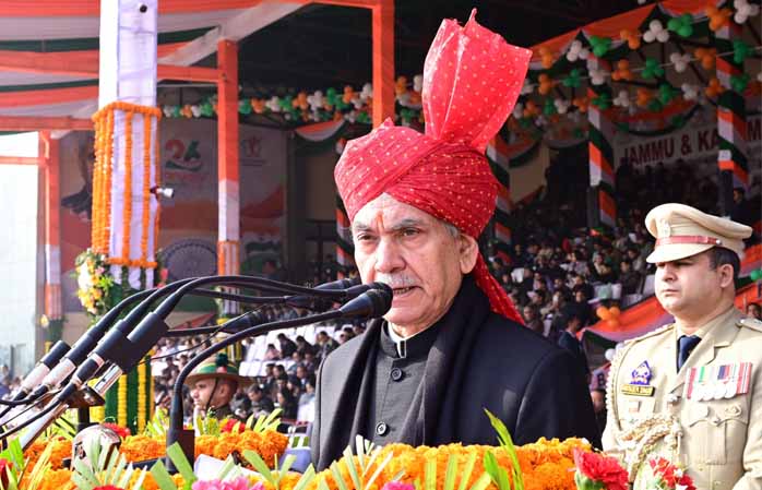 Govt Determined to stamp out terrorism in J&K: LG Manoj Sinha