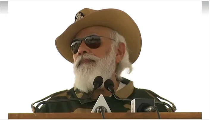 India believes in peace, but if tested response will be befitting: PM Modi thunders at Diwali with jawans