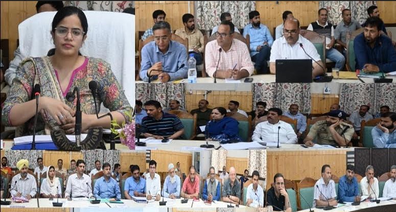 Ayushi Sudan assumes charge as Deputy Commissioner, Kupwara