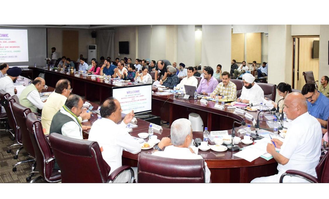District Development Council Jammu approves District CAPEX Budget for Financial Year 2025–26
