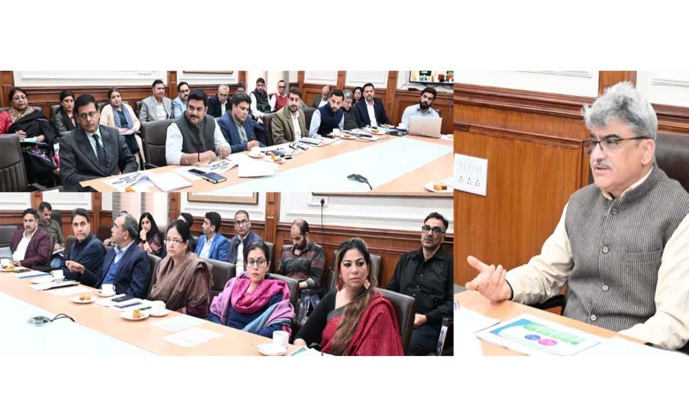 Chief Secy reviews efforts under 'Nasha Mukt Bharat Abhiyan'