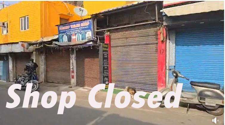 #jmc ki Anti Encroachment का ख़ौफ़ #rehari में दुकानदारों ने बन्द की दुकानें #live