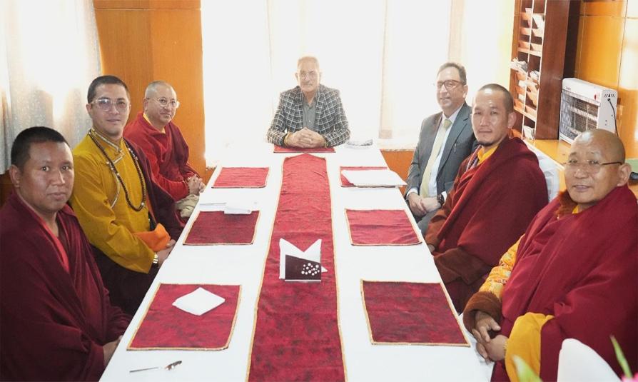 LG Kavinder reviews arrangements for holy exposition of sacred Buddha relics in UT Ladakh