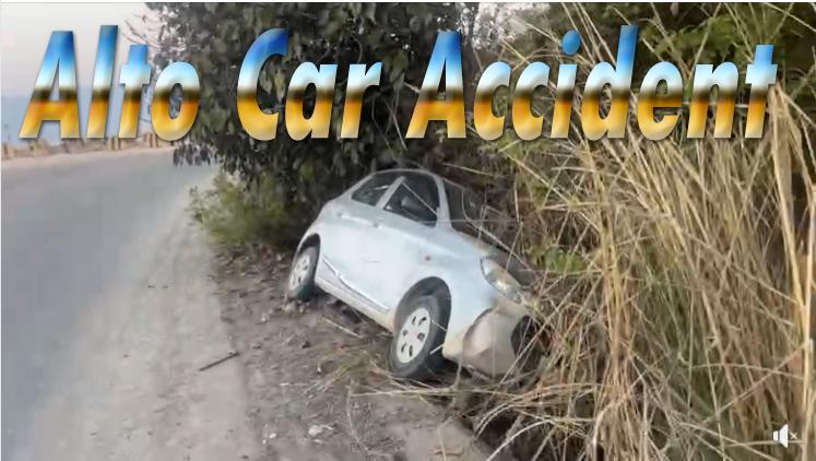Jammu Srinagar NH-44 Alto car hua @ccident