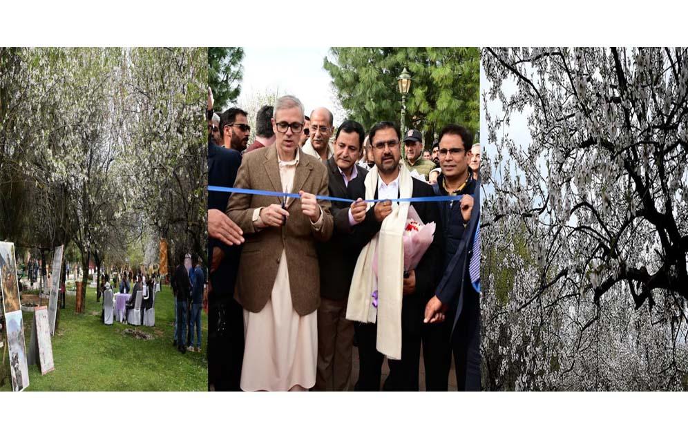 Chief Minister Omar Abdullah inaugurates Almond Blossom Festival-2026 at Badamwari