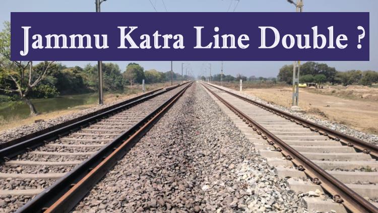 #Jammu #katra Rail line ko double krne ki मांग पर ज़ोर ; संसद में उठी आवाज