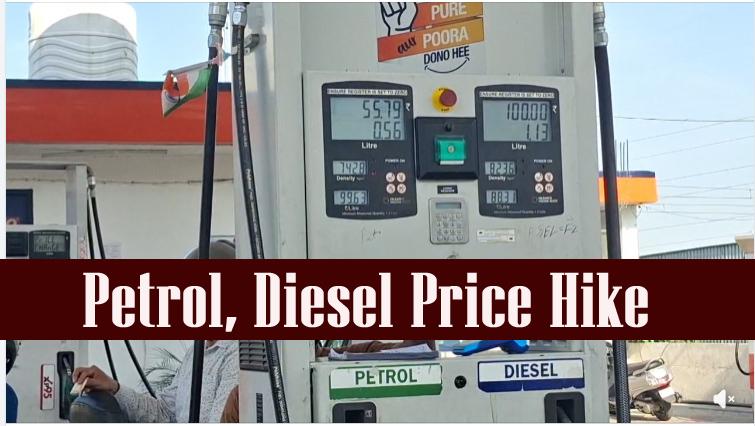 Petrol, diesel prices hiked by Rs 3/litre after elections as crude costs bite