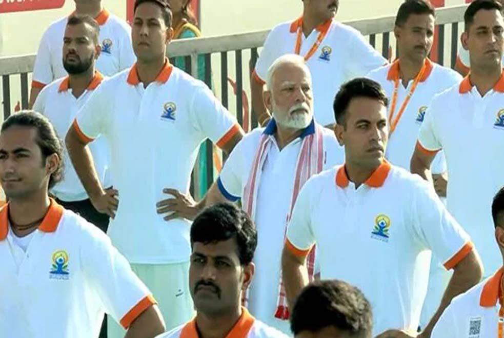 World going through tensions Yoga gives direction of peace: PM Modi