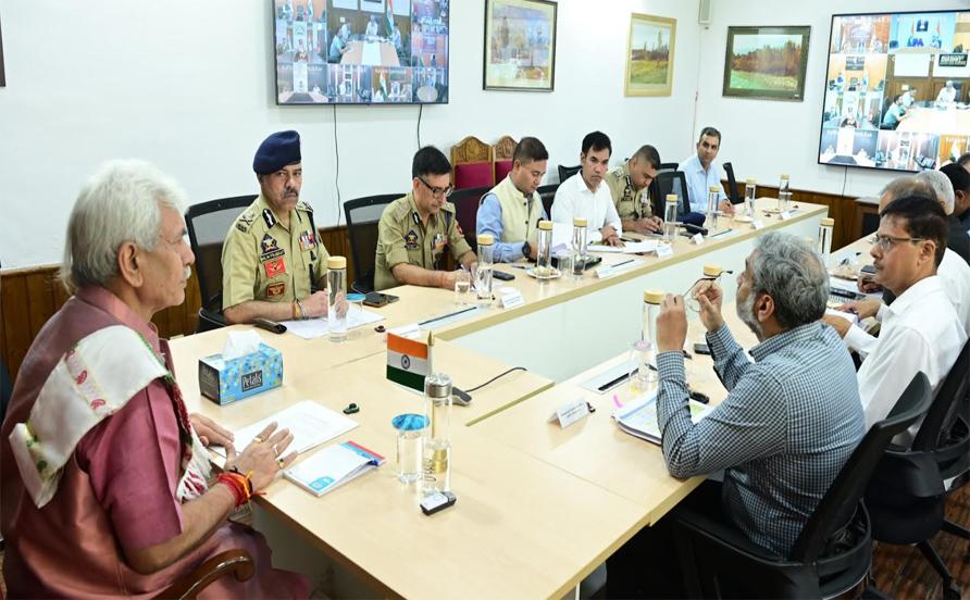 Lieutenant Governor chairs high-level meeting, discusses issues of Terror victim families, whose loved ones were brutally killed by Pakistan-backed terrorists