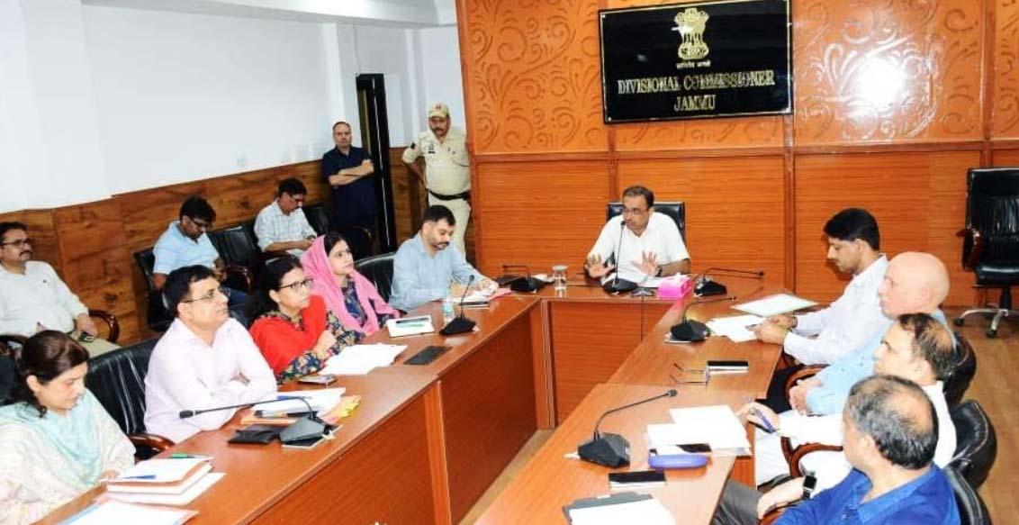Divisional Commissioner Jammu reviews post-flood restoration, relief measures