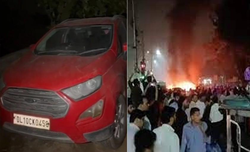 Red Fort blast Red car suspected to be linked to accused seized in Faridabad