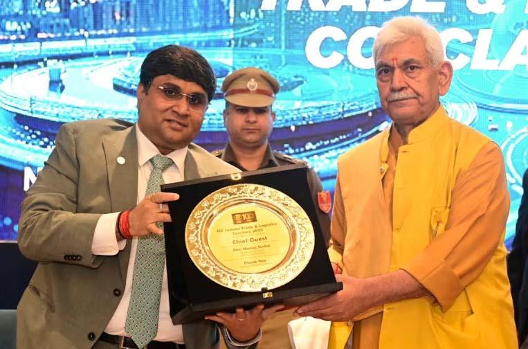 Lieutenant Governor addresses Jammu Trade & Logistics Conclave-2025