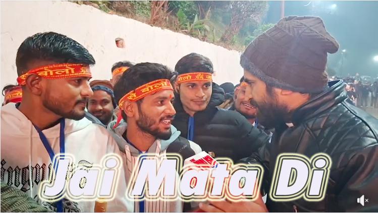 Happy new year 2026 to all ; #Katra Maa Vaishno Devi Ji के दरबार में भक्तों का जनसैलाब