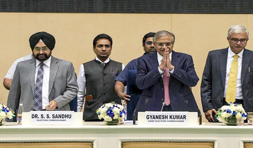 ECI announces poll schedule for Assam, Kerala, Puducherry, Tamil Nadu and West Bengal