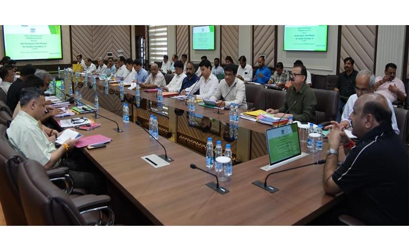 Deputy Chief Minister reviews PWD works across Jammu region; emphasizes adherence to timelines, quality parameters