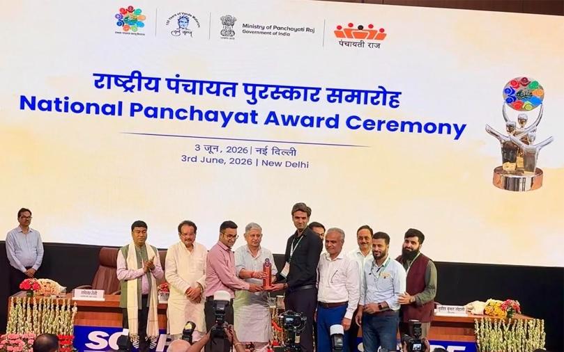 J&K: Wagoora Panchayat wins National Panchayat Award 2025