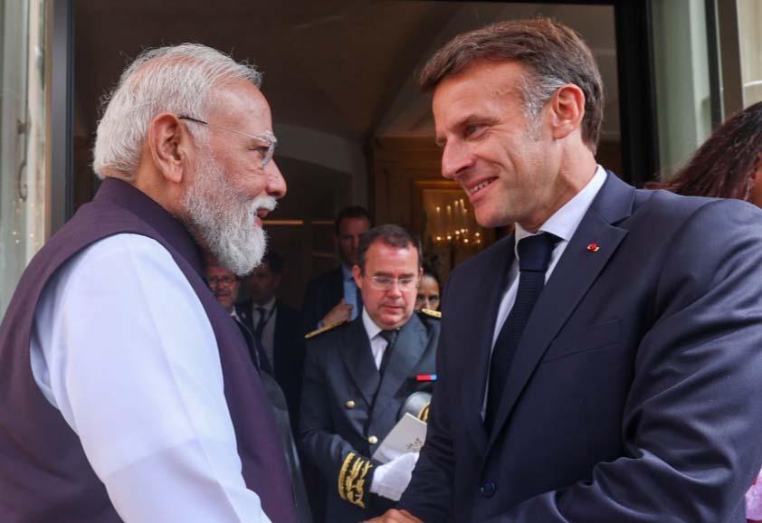 India, France target doubling trade to $32 billion in 5 years; boost nuclear and defence ties