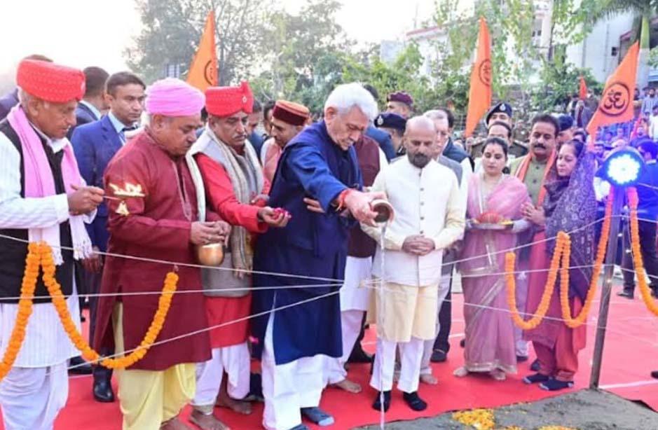 Lieutenant Governor visits Purmandal, attends the foundation day of Purmandal-Utterbehni Teerth Seva Nyas