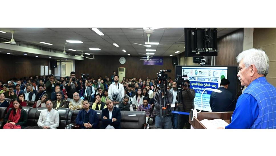 Lieutenant Governor urges scientists, Artificial Intelligence experts to join hands for a cleaner, greener, and healthier tomorrow