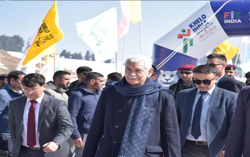 Khelo India Winter Games at Gulmarg has evolved from a simple sporting event into a true national festival: LG